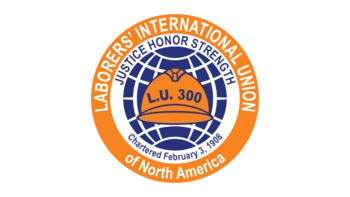 Laborers International Union (Local 300) Logo