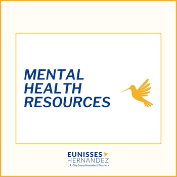 Mental Health Resources with bird logo